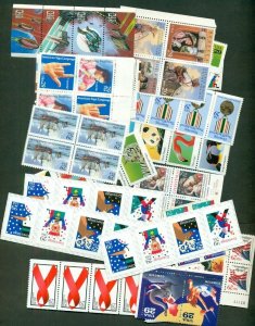 U.S. DISCOUNT POSTAGE LOT OF 400 29¢ STAMPS, FACE $116.00 SELLING FOR $87.00!