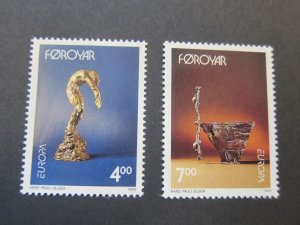 Faroe Islands 1995 Sc 250-51 set MNH