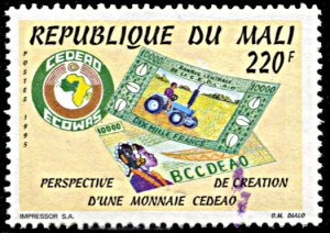 Mali 761, postally used, Economic Community of West African States