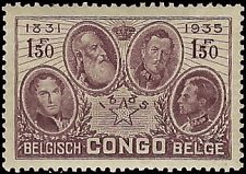 BELGIAN CONGO   #161 MNH (1)