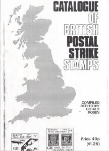 GB - ROSEN CATALOGUE OF BRITISH POSTAL STRIKE - On CD