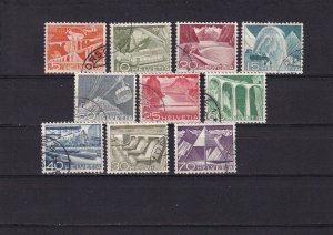 SA26b Switzerland 1949 Landscapes and technics, used stamps