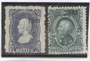 Mexico #120-121 Used Single