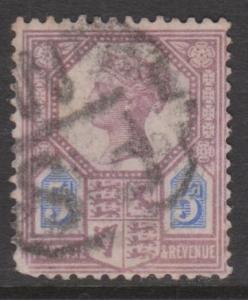 Great Britain Sc#118 Used Fault