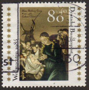 Germany #B640 used - Christmas 1985