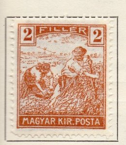 Hungary 1916-18 Early Issue Fine Mint Hinged 2f. 141184