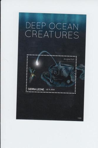 2011 Sierra Leone Deep Ocean Creatures SS (Scott 3103) MNH