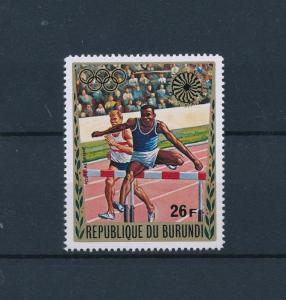 [46373] Burundi 1972 Olympic games Munich Athletics from set MNH