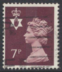 Northern Ireland GB  Machin 7p SG NI22  Used  SC# NIMH8  see details