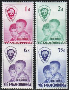 VIETNAM SÜD SOUTH [1956] MiNr 0131-34 ( **/mnh )