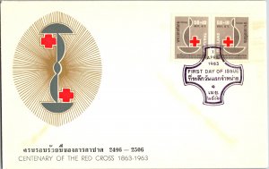 Thailand, Worldwide First Day Cover, Red Cross