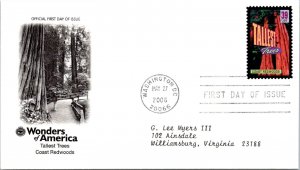 FDC 2006 SC #4072a Coast Redwoods - Washington DC - Single - J960