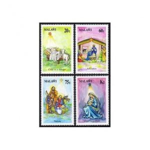 Malawi 594-597,MNH.Michel 577-580. Christmas 1991.Sheep.