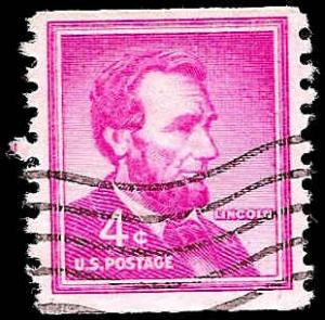 # 1058a DRY PRINT SMALL HOLES USED ABRAHAM LINCOLN