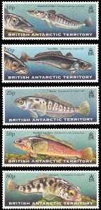 British Antarctic Territory 1999 Scott #275-279 Mint Never Hinged
