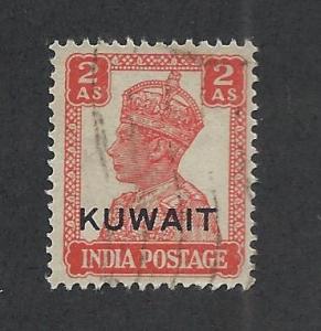 KUWAIT SC# 64 F-VF U 1945