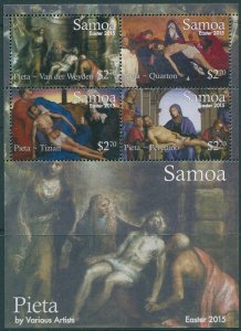 Samoa 2015 SG1333 Easter MS MNH