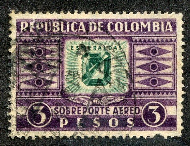 Colombia, Scott #C109, Used