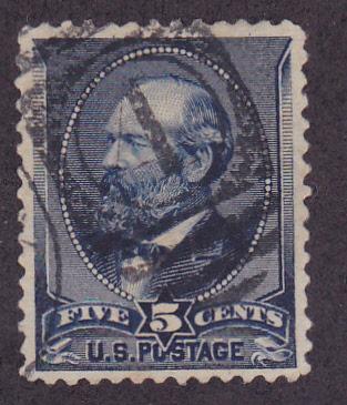 Sc 216 Used  VF  Old Stamp of 1887