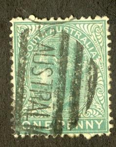 SOUTH AUSTRALIA 64 USED  SCV $1.75 BIN $.90