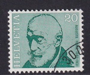 Switzerland  #536  cancelled  1971  physicians 20c