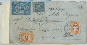 58039 FRANCE - POSTAL HISTORY: LETTER - F rural origin -...-