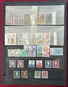 Ireland Older Collection Of Used Sets Very Attractive
