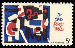 1259 The Arts F-VF MNH single stamp