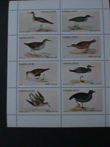 ​NAGALAND- FAMOUS.LOVELY BIRDS MNH SHEET VF-EST.VALUE $12- LOWEREST PRICE