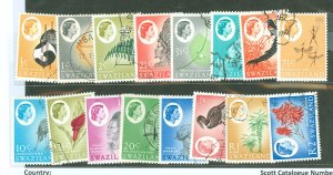 Swaziland #92-107 Used Single (Complete Set)