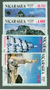 NICARAGUA 1237-40 USED BIN $1.15