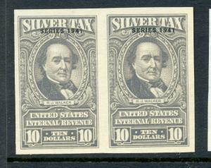 Scott RG70a thru RG75a Silver Tax Revenue Imperf Stamp Pairs Set (Stock RG75-2)