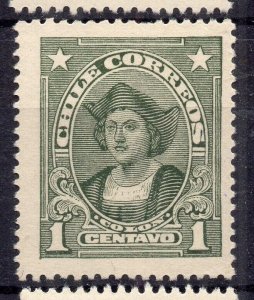 Chile 1911 Early Issue Mint hinged Shade of 1c. NW-12436