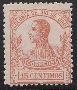 Rio De Oro Scott 75 Mint - 1912 King Alfonso XIII Issue