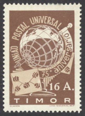 Timor Sc# 255 MH 1949 UPU 75th