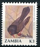 Zambia 1990/91: Sc. # 535; **/MNH Single Stamp