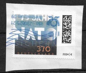 GERMANY - 2024 - NATO - 75 YEARS - GUARANTEE OF PEACE - Used - Unstucked -