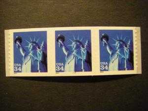 Scott 3477, 34c Lady Liberty, PNC3 #3333, MNH Beauty