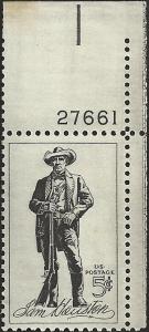 # 1242 MINT NEVER HINGED SAM HOUSTON