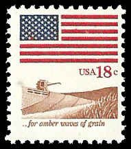 PCBstamps   US #1890 18c Waves of Grain, 1981, MNH, (10)