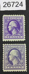 US STAMPS #529-530 MINT OG NH  LOT #26724-1