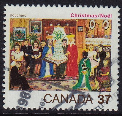 Canada - 1984 - Scott #1041 - used - Christmas