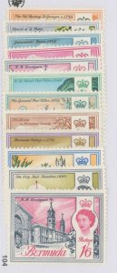 Bermuda #175-185  Single (Complete Set)