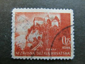 A4P24F161 Croatia 1941-43 25b Used-