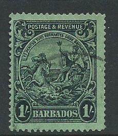 Barbados SG 237a VFU perf 13 ½ x 13 ½ (not 12 ½)