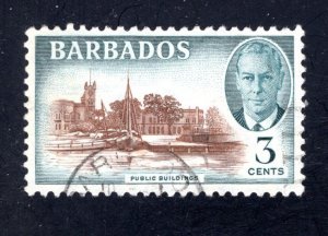 Barbados #218  VF, Used, CV $4.25 ..... 0480190