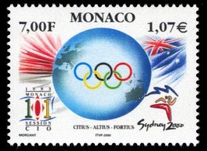 Monaco 2000 Scott #2156 Mint Never Hinged