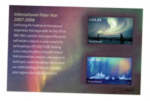 4123 International Polar Year Souvenir Sheet 2007 MNH