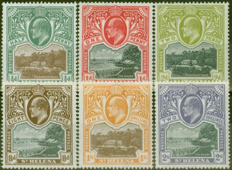 St Helena 1903 set of 6 SG55-60 Fine MNH