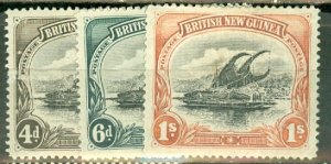 IW: Papua New Guinea 1-7 mint CV $266; scan shows only a few